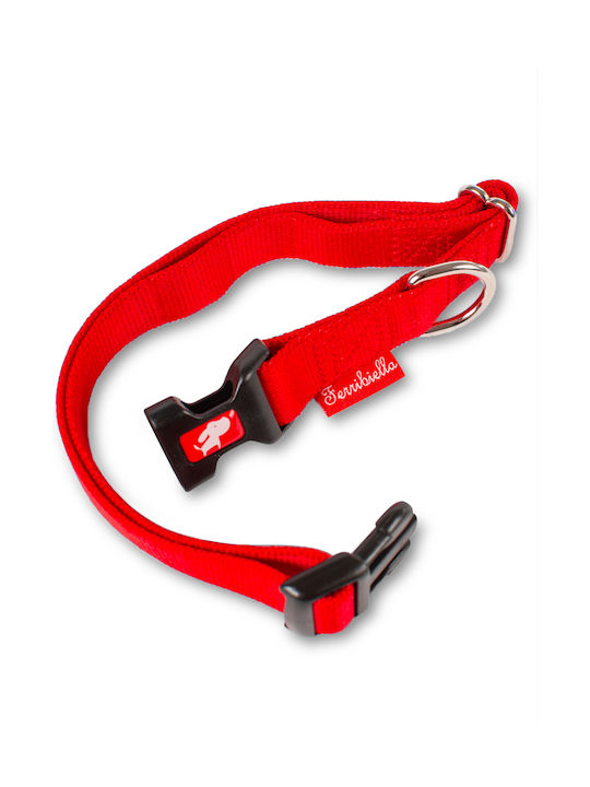 Ferribiella Hundehalsband in Roter Farbe Klein