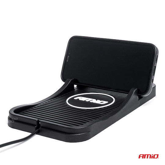 AMiO Wireless Charger (Qi Pad) 15W Blacks (03145)