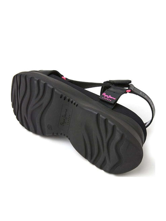 Venus Ace Γυναικεία Σανδάλια Sporty Μαύρα