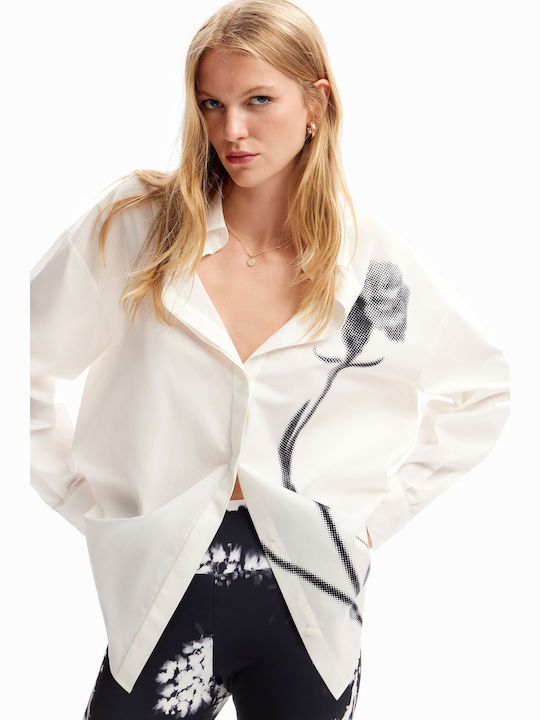Siena Women's Long Sleeve Shirt White