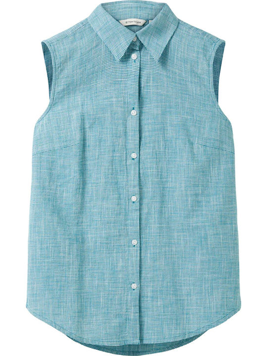 Women's Sleeveless Shirt Green