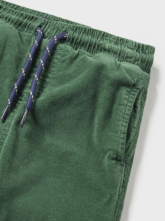 Kinder Hose Chino Cord Grün