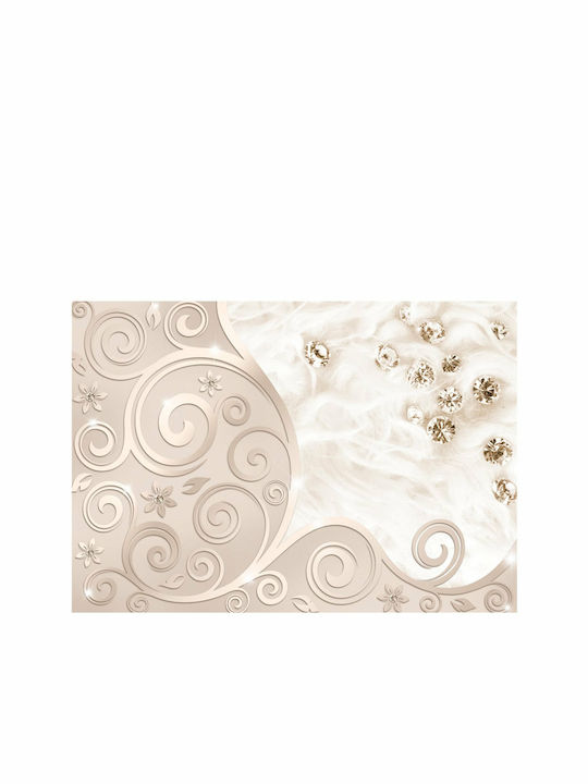 Wall Mural Fabric Beige L100xW70cm