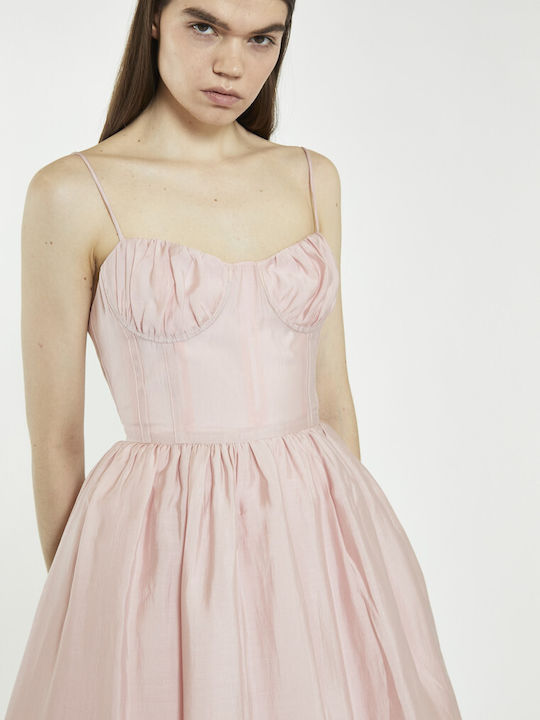 Summer Mini Dress Pink