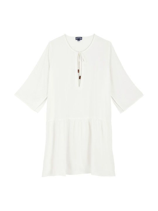 Vilebrequin Summer Mini Dress White