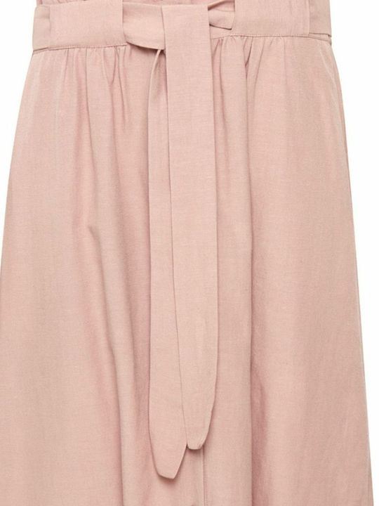 Rochii De Vară Pentru Femei Midi Rochie-Cămașă Portocalie