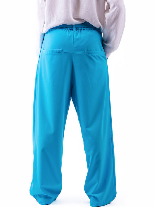 Pantaloni Albastru deschis
