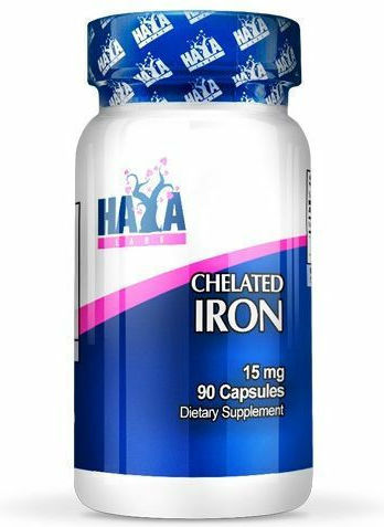 Haya Labs Chelated Iron 15mg 90 κάψουλες