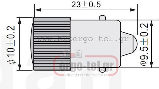 Xindali LED Glühbirne 230V 0.25W 1Stück 022-080230300