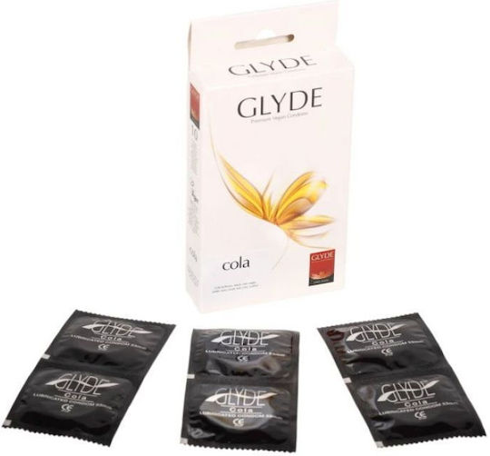 Glyde Premium Vegan Condoms Cola 10pcs