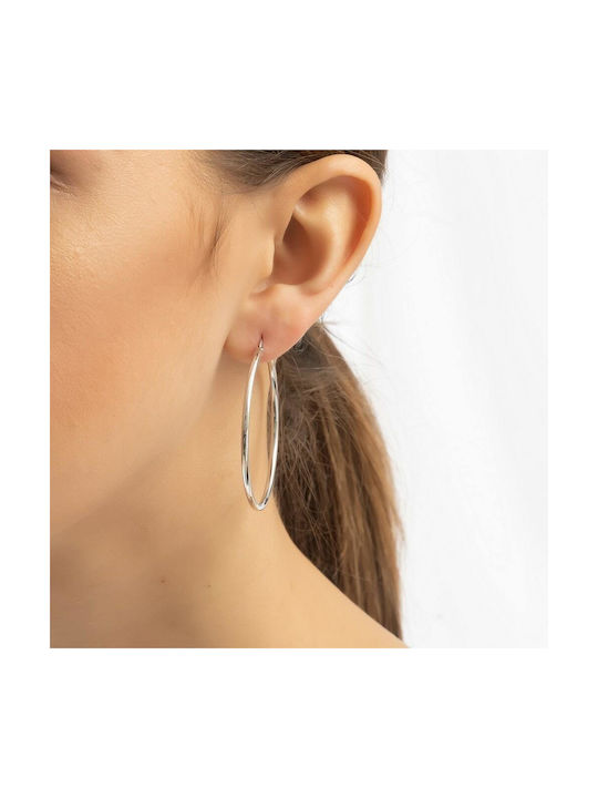 Eforo Earrings Hoops made of Silver