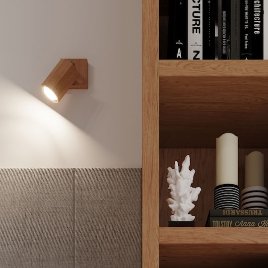 Sollux Spot with 4 Lights and with Socket GU10 in Brown Color
