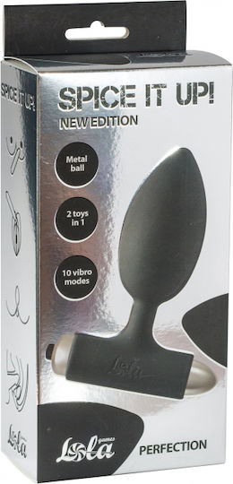 Lola Games Anal Plug with Vibration Black