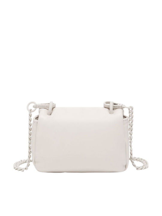 Leather Women's Bag Shoulder White