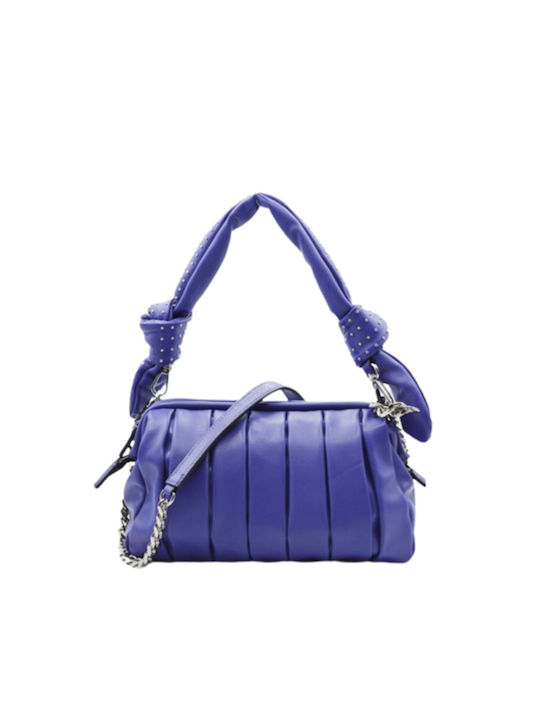 La Carrie Leder Damen Tasche Schulter Lila