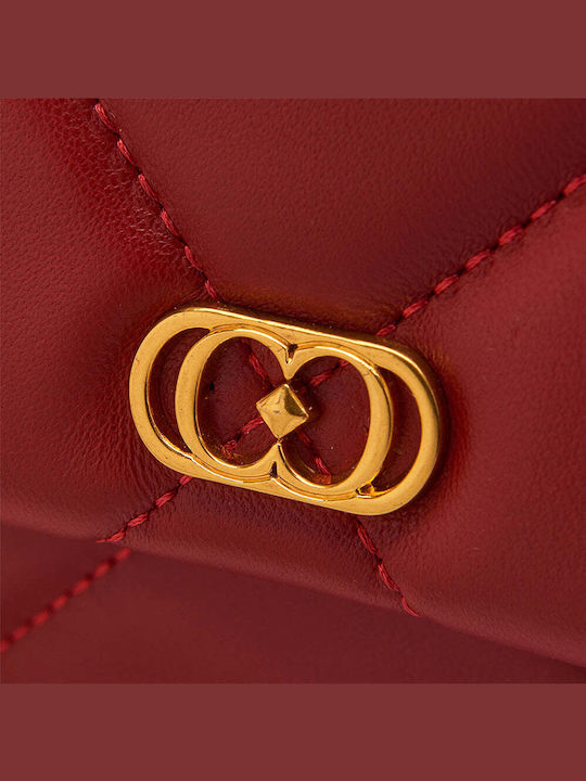 Leather Women's Bag Handbag Red