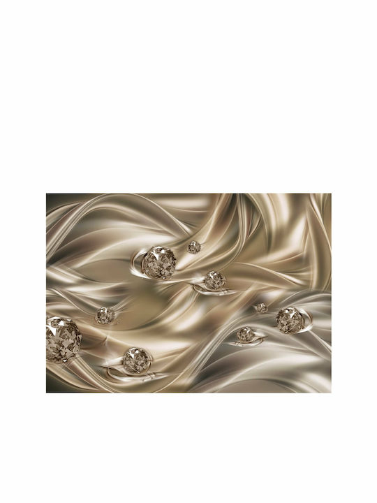 Wall Mural Fabric Gold L300xW210cm