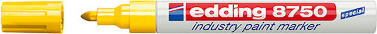 Edding 8750 Industry Permanent Marker 4mm Yellow
