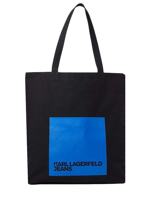 Karl Lagerfeld CANVAS Γυναικεία Τσάντα Tote Χειρός Μαύρη