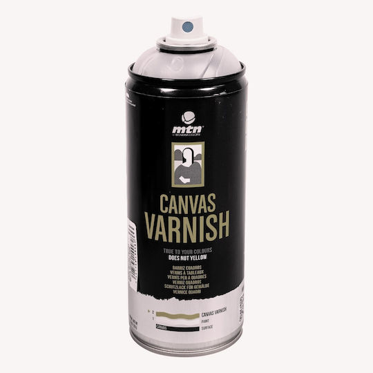 Montana Colors Спрей Полски Canvas Varnish с Сатен Ефект Прозрачен 400мл