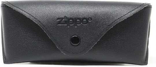 Zippo Θήκη Γυαλιών Ημίσκληρη με Κλιπ Μαύρη