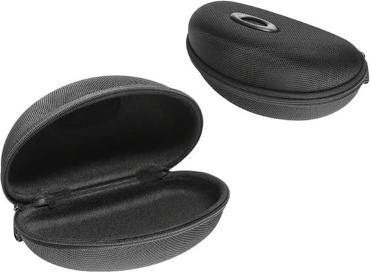 Oakley Soft Vault Θήκη Γυαλιών Ημίσκληρη με Φερμουάρ Μαύρη