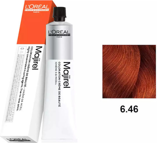 L'Oréal Professionnel Majirel Боя за коса 6.46 Блондинка Тъмно бронзово Червено 50мл
