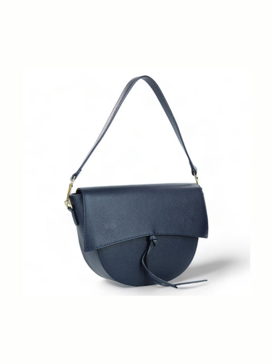 Passaggio Leather Women's Leather Shoulder Bag Blue