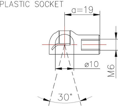 Fa Krosno Car Bonnet Shock Absorber for Alfa Romeo Alfa 156 1997-2005 Sedan 200.