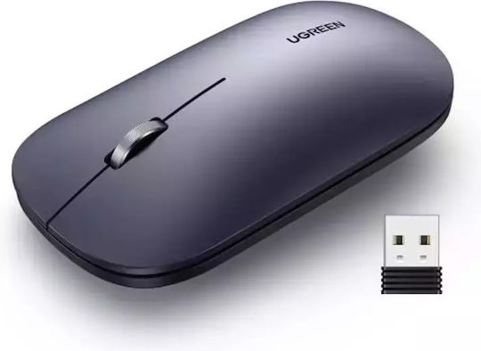 Ugreen MU001 Безжичен Мишка Черен