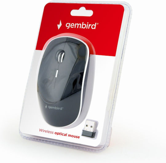 Gembird MUSW-4B-01 Ασύρματο Ποντίκι Μαύρο