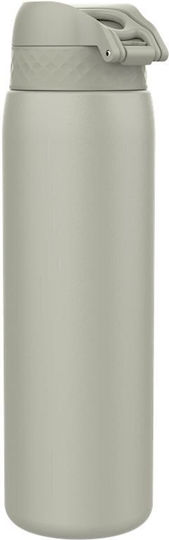 Ion8 Stainless Steel Plastic Thermos Bottle 500ml Gray