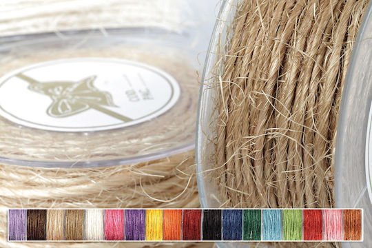 Kappa Decor Lace Linen Brown 2mm x 30m