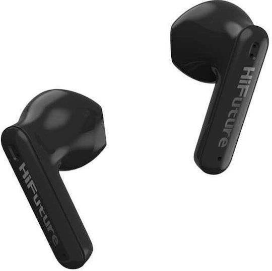 HiFuture Colorbuds 2 Bluetooth Handsfree Ακουστικά με Αντοχή στον Ιδρώτα και Θήκη Φόρτισης Μαύρα