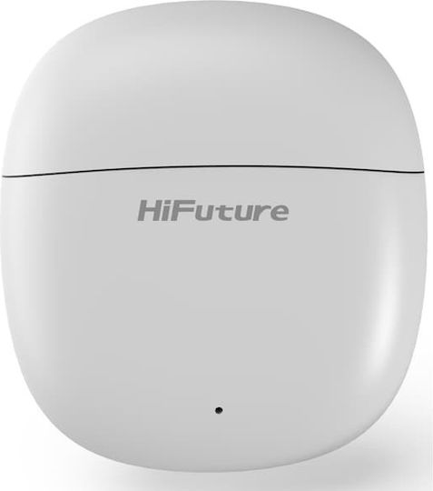 HiFuture Colorbuds 2 Bluetooth хендсфри Слушалки с Устойчивост на Пот и Кутийка за Зареждане Бял