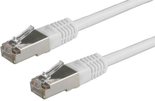 Roline S/FTP Cat.6a Ethernet Network Cable 1m Gray 1pcs