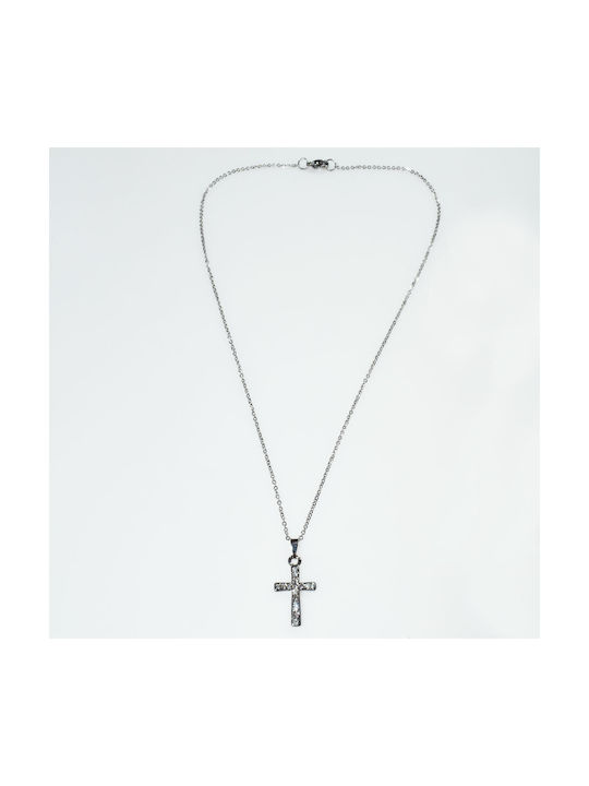 Bizoutaki Cross with Chain