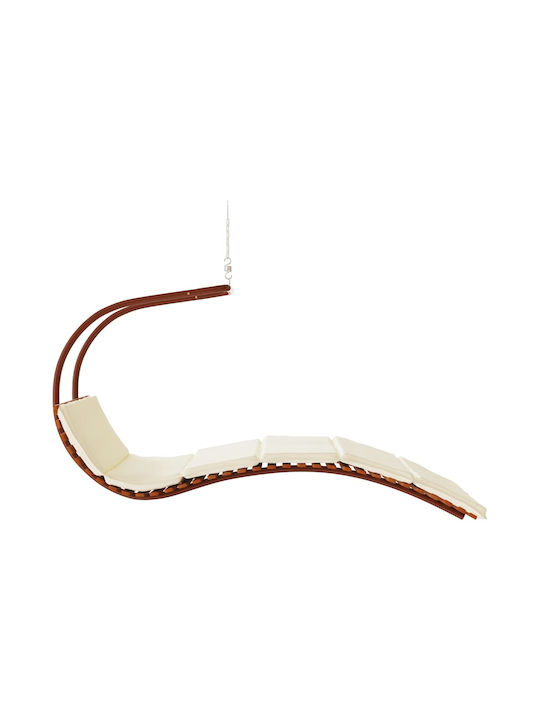 Κούνια Λευκή Μ160xΠ64xΥ110cm