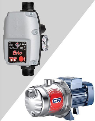 Pedrollo ΜΟΝΤΑΖ 4CRm 100 + BRIO Water Pressure Pump without Container