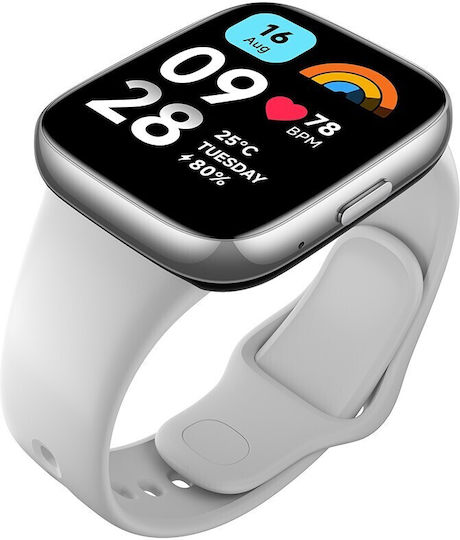 Xiaomi Redmi Watch 3 Active 47mm Waterproof with Heart Rate Monitor (Gray)