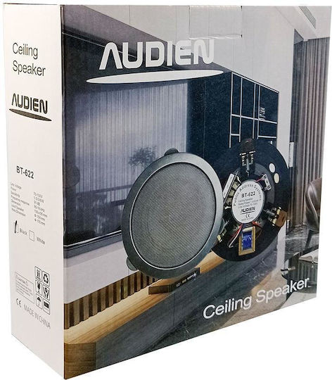KAL Electronics BT-622 Ceiling Speaker 6W with Bluetooth (Piece) Black