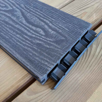 Showood Τάπα for Garden Flooring from WPC 14.6x2.5εκ. 1pcs Γκρι