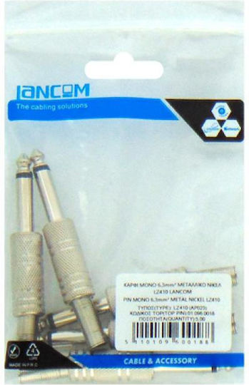 Lancom 6.3mm Jack mono male Connector 1pc