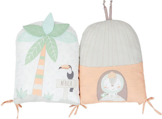 Kikka Boo Jungle King Crib Bumper Inside 35x180cm