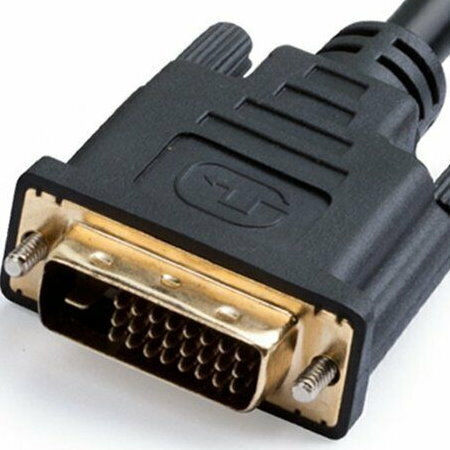 SGL Кабел DVI-D мъжки - HDMI мъжки 1.5м Черен (200398)