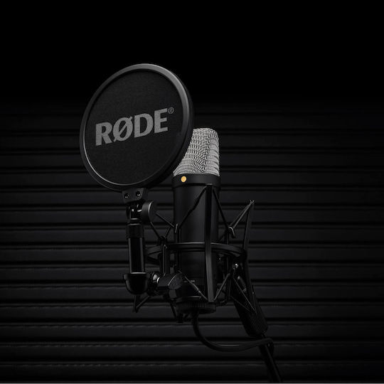 Rode NT1 5th Generation Πυκνωτικό Μικρόφωνο XLR / USB Shock Mounted για Φωνητικά