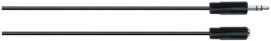 Grundig Cablu Audio 3,5 mm Male - 3,5 mm Feminin Negru 3m 47215