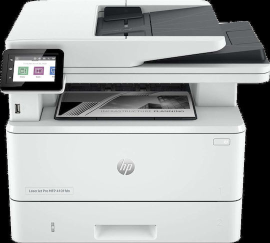 HP Laserjet Pro 4102fdw Ασπρόμαυρο Πολυμηχάνημα