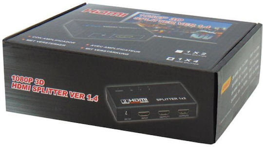 Data Switch 1.4 VZN 3D HDMI Splitter 04.004.0046