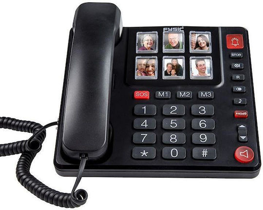 Fysic FX-3930 Telefon fix Birou Negru